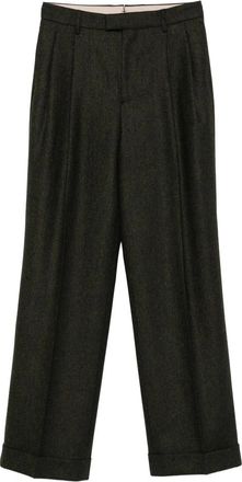 Berwich Pleated-details Trousers