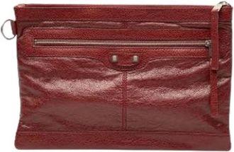 Balenciaga Pre-owned Vintage Clutch - - Pre-owned - Donna - Rosso - ONE SIZE