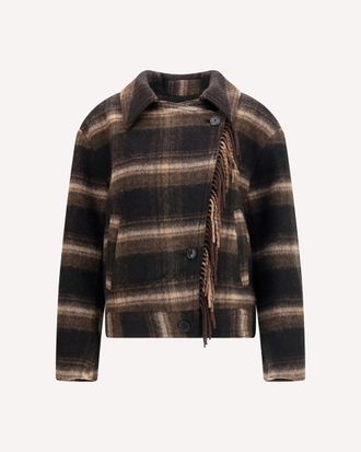 Isabel Marant Galeane wool-blend short Coat Female 36
