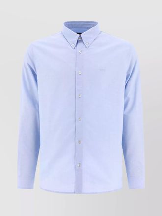 A.P.C. greg button-down collar long sleeves shirt