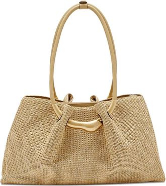 Cult Gaia Borsa tote Asa con manico ad anello - Toni neutri