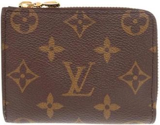 Louis Vuitton Pre-owned Wallets, female, Brown, Size: ONE SIZE Pre-owned Monogram Canvas Wallet
