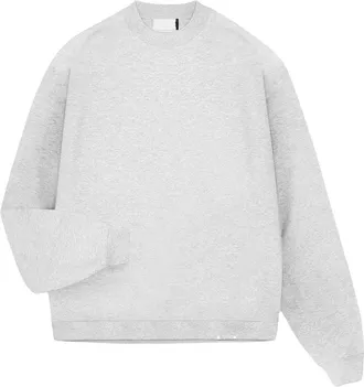 Represent Heren Initial Crew Neck Sweatshirt (Ijsgrijs Melange)