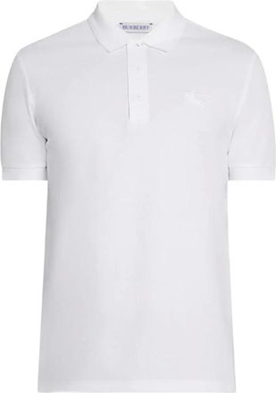 Burberry Polo Shirts, male, White, XL, Eddie EKD Polo Shirt