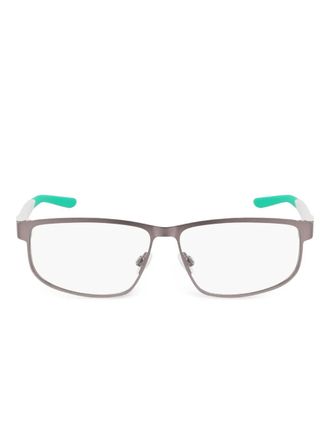 Nike rectangle-frame glasses - Silver