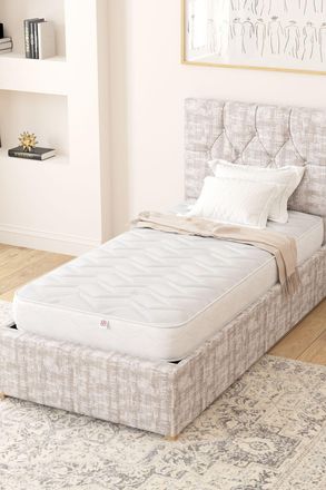 Aspire Home Accents 600 Bonnell Cooling Mattress in White | Size: King