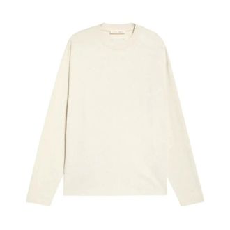 Fear of God Signature Essential Long - male - Fear Of God - Long Sleeve T-Shirts - Beige - M - Tops