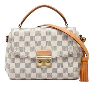 Louis Vuitton Pre-owned Croisette - Dames - Pre-owned - Wit - Maat: ONE Size Leer
