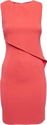 Elisabetta Franchi Mini-jurk van cr&ecirc;pe - Rood