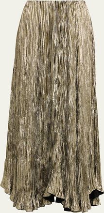 Ulla Johnson Elsa Pleated Maxi Skirt