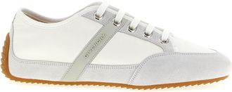 Givenchy White Polyamide Low Top Mens Sneakers