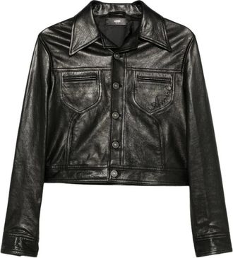 Amiri Western Jacket - Jackets - Mujer - Negro - S