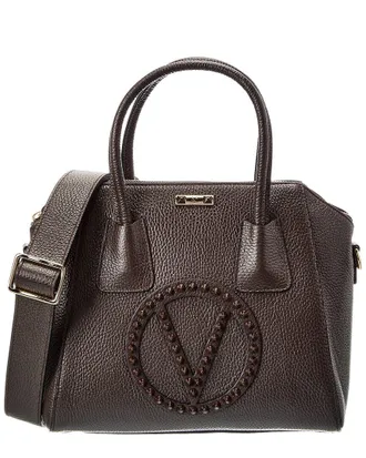 Mario Valentino Minimi Rock Leather Shoulder Bag