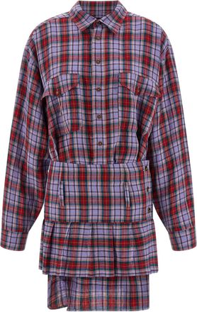 Vivienne Westwood Linen Short Womens Dress