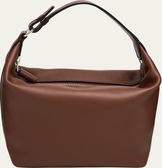 Valextra Mochi Top-Handle Sublime Leather Mini Bag