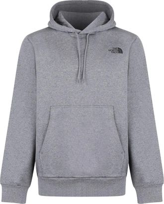 The North Face Felpa con cappuccio e logo - Grigio