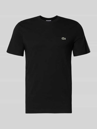 Lacoste Regular Fit T-Shirt aus reiner Baumwolle in Black, Gr&ouml;&szlig;e XXXL
