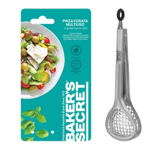 Baker's Secret Pinza da cucina in acciaio 22 cm Bakers Secret