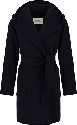 Max Mara Rialto Camel Wool Robe Coat