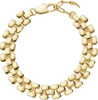 Missoma Timepiece schakelarmband - Goud