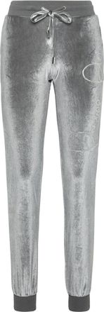 Philipp Plein Pantaloni Crystal Signature - Grigio