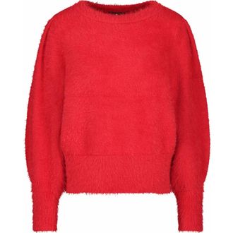 Monari Veelzijdige Sweatshirts & Hoodies voor elke gelegenheid - Dames - Truien - Rood - Maat: M Katoen