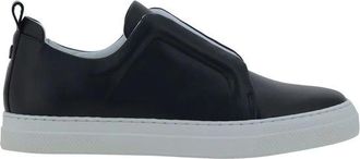 Pierre Hardy Schoenen, Dames, Zwart, 36 EU, Leer, Leren Slider Sneakers Zwart Aw 25