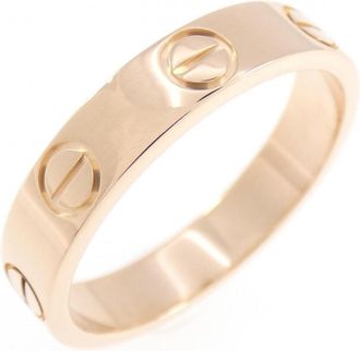 Cartier Pink Gold Pink Gold (18K) Band Ring (Pre-Owned)