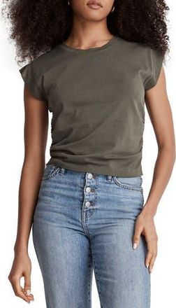 Madewell Side Cinch Muscle Tee in Foraged Green at Nordstrom Rack, Size X-Small