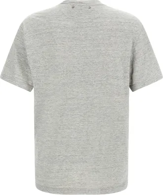 Golden Goose Mens Gray Cotton T-Shirt