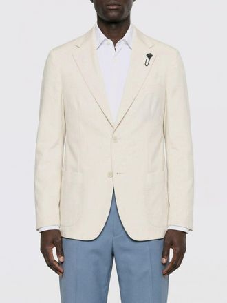 Lardini Blazer a monopetto Lardini in cotone e seta