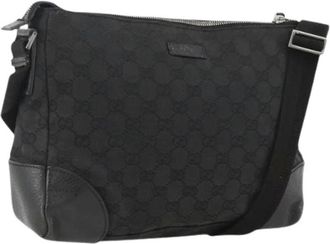 Gucci Pre-owned Cross Body Bags, female, Black, Size: ONE SIZE Pre-owned Shoulder Bag