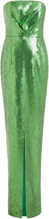 16Arlington Aeta avondjurk met pailletten - Groen