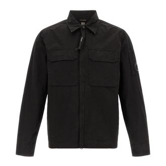 C.P. Company Shirts - Heren - Casual Overhemden - Zwart - L - Overhemden