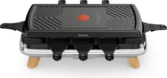 T-fal Re610d12 Gourmet Raclette Gris 8 Personas