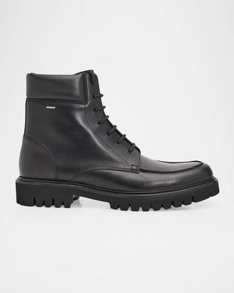Giuseppe Zanotti Men & apos;s Nerus Leather Lace-Up Boots