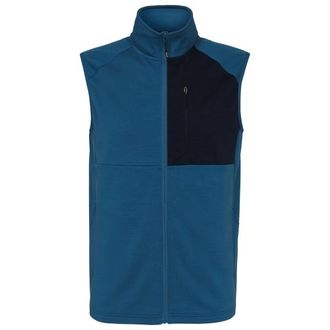 Stoic MerinoFleece270 KuolpaLightSt. III Vest Merinogilet f&uuml;r Herren | blau