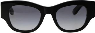 Alexander McQueen Am 0420S Zonnebril - unisex - Zonnebrillen - Zwart - 50 MM - Accessoires
