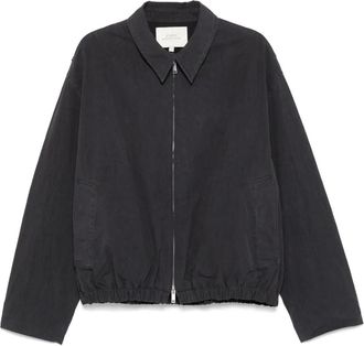 STUDIO NICHOLSON Giacca leggera in cotone - Blu