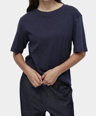 Mijeong Park Oversized T-Shirt In Navy