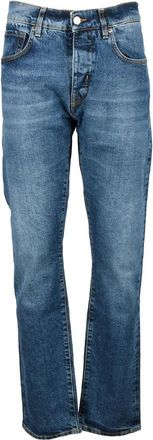Two Women Two Men Blue Slim Fit Stretch Jeans