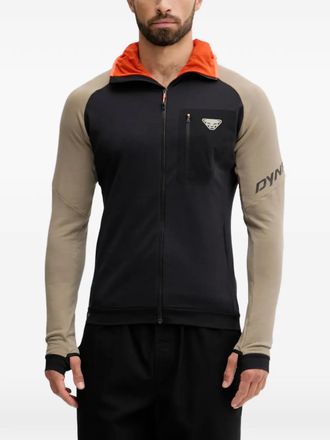 Dynafit Radical Polartec trainingsjack met capuchon en rits - Zwart