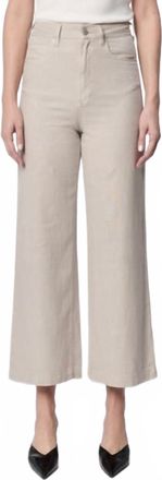 Dear John Denim Audrey Wide Leg Pant In Stone