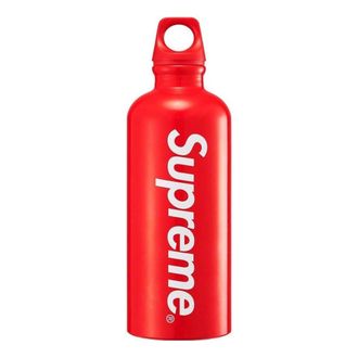 SUPREME x SIGG Traveller 0.6L Water Bottle Red White SUP-SS23-504