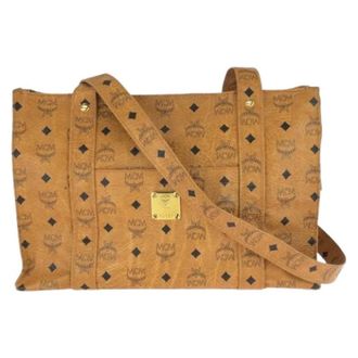 MCM Pre-owned Shoulder Bag - Dames - Vintage Schoudertas - Bruin - ONE Size - Vintage