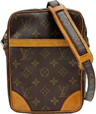 Louis Vuitton Pre-owned Cross Body Bags, female, Brown, Size: ONE SIZE Pre-owned Canvas louis-vuitton-bags