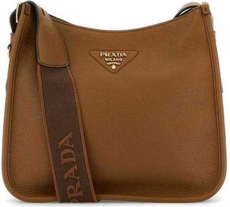 Prada Caramel Leather Shoulder Bag Caramel01n Borse A Tracolla