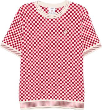 Casablanca T-shirt - Heren - Ronde hals truien - Veelkleurig - M - Truien & Vesten