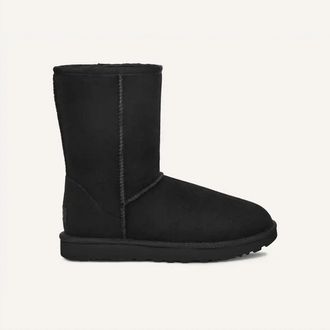 UGG Womens Classic Short Ii Boot In Black