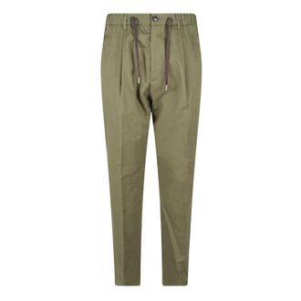 Herno Chino Broek - Heren - Broeken - Groen - Maat: M